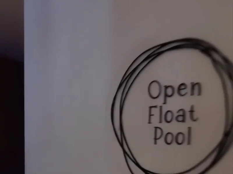 Float tank experience