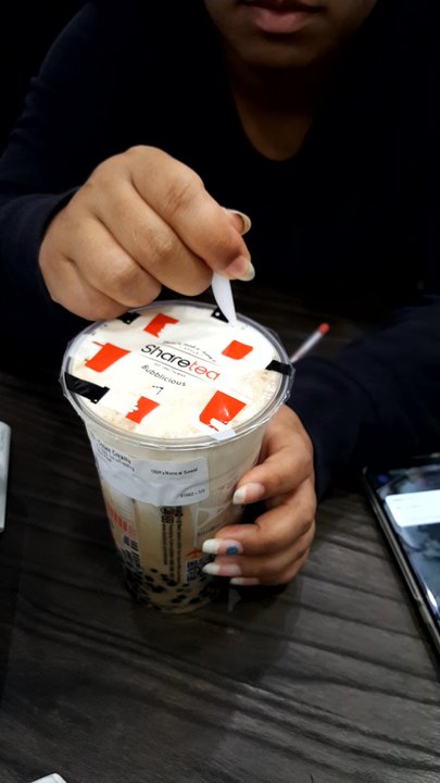 Sharetea - How to drink creama. Taste like salted cream cheese - Bubble Tea Near Me - Fairfax, Virginia