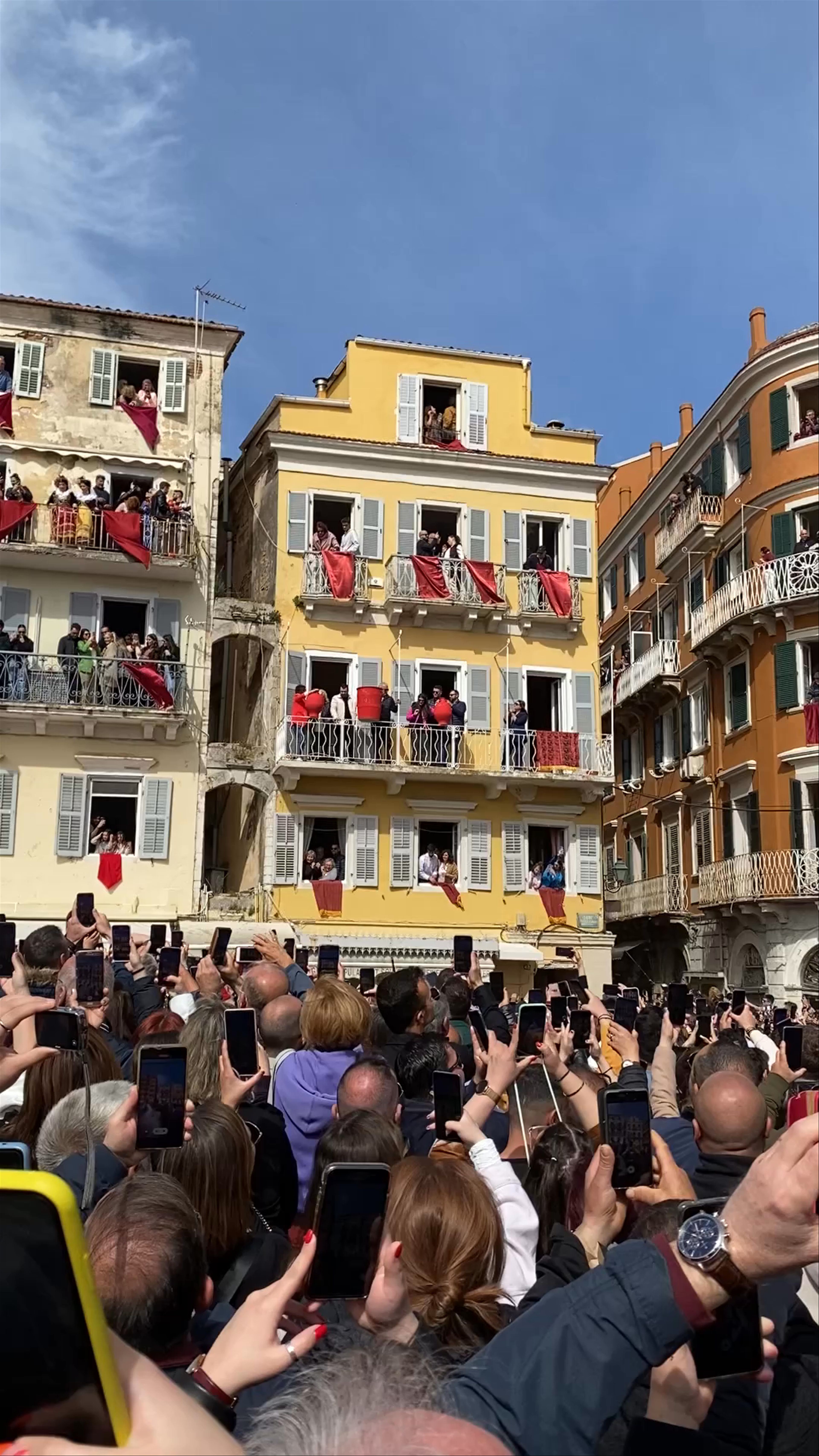Corfu Carnival Festivities at Theotoki Square, Kerkira