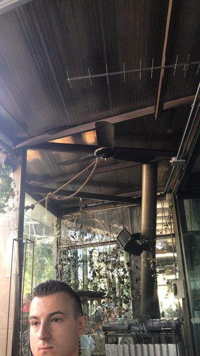 Haus Garten Bagel Bar - Outside patio - Bars Near Me - Rome, RM