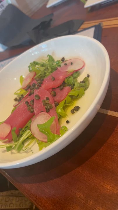 1229 Shine - Tuna Crudo - Seafood Near Me - Myrtle Beach, South Carolina
