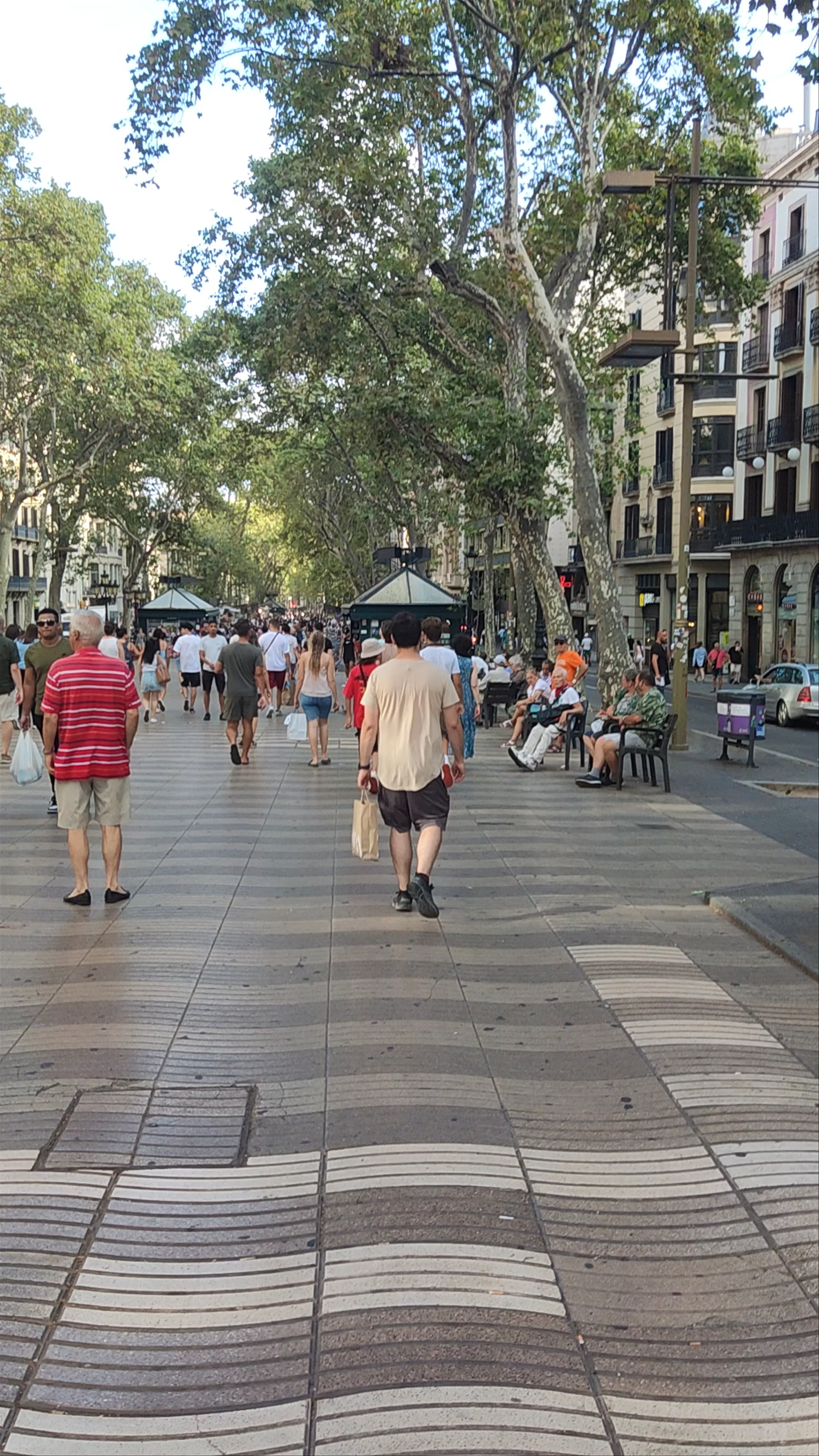 Las Ramblas, La Rambla, Barcelona, Spain