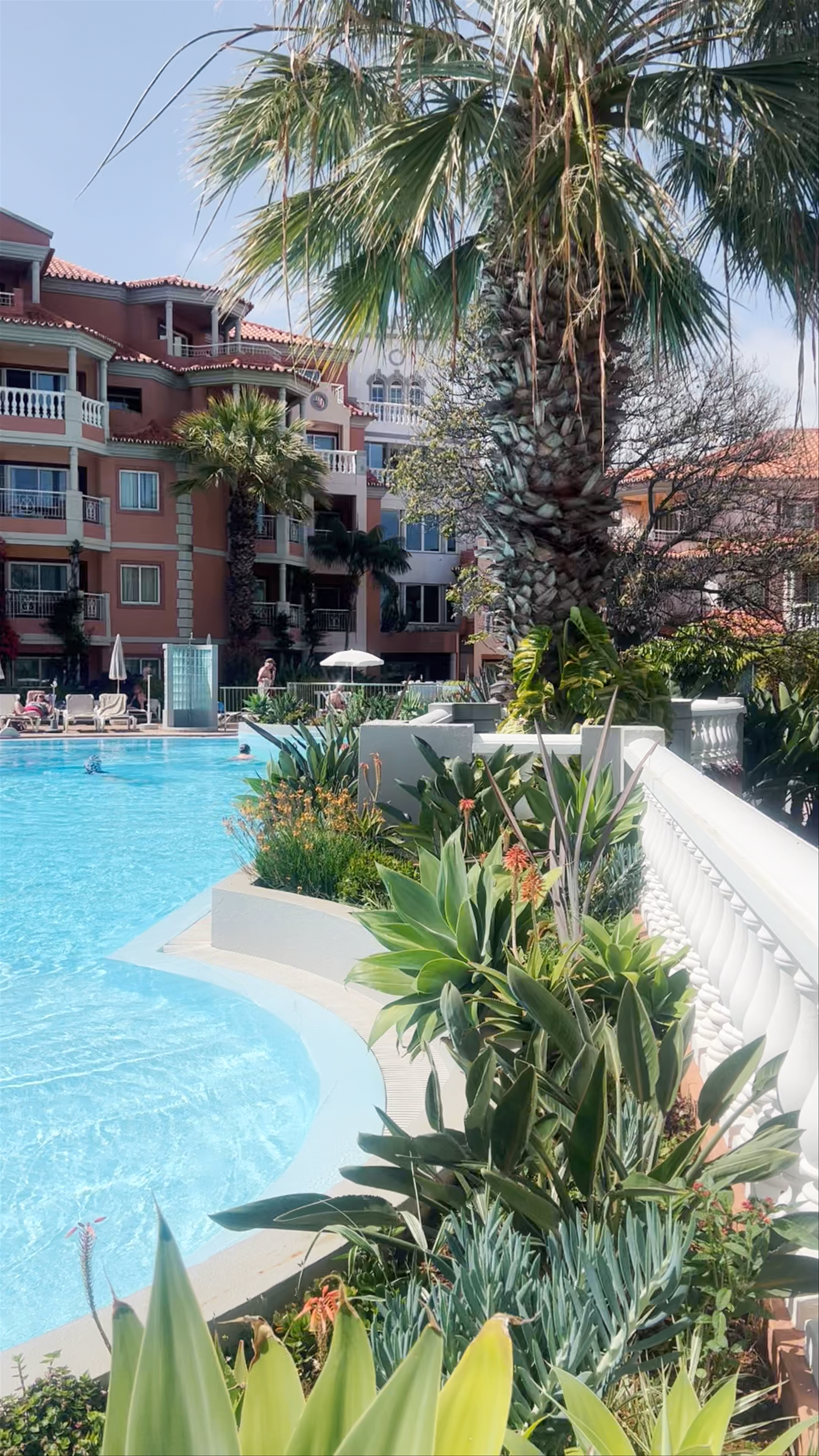 Sun-Drenched Luxury at Pestana Miramar Poolside in Funchal