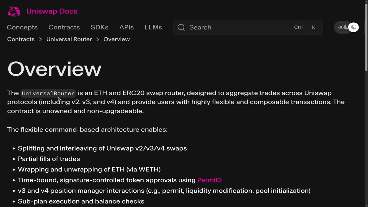 Video: Universal Router - Understanding the Uniswap Universal Router -  Uniswap v4