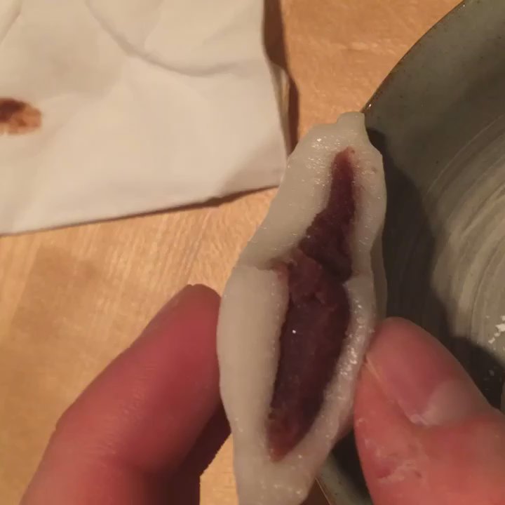Restaurant Kintaro - Der Reiskuchen war geschmacklich schon sehr speziell... - Japanese Near Me - Cologne, NW