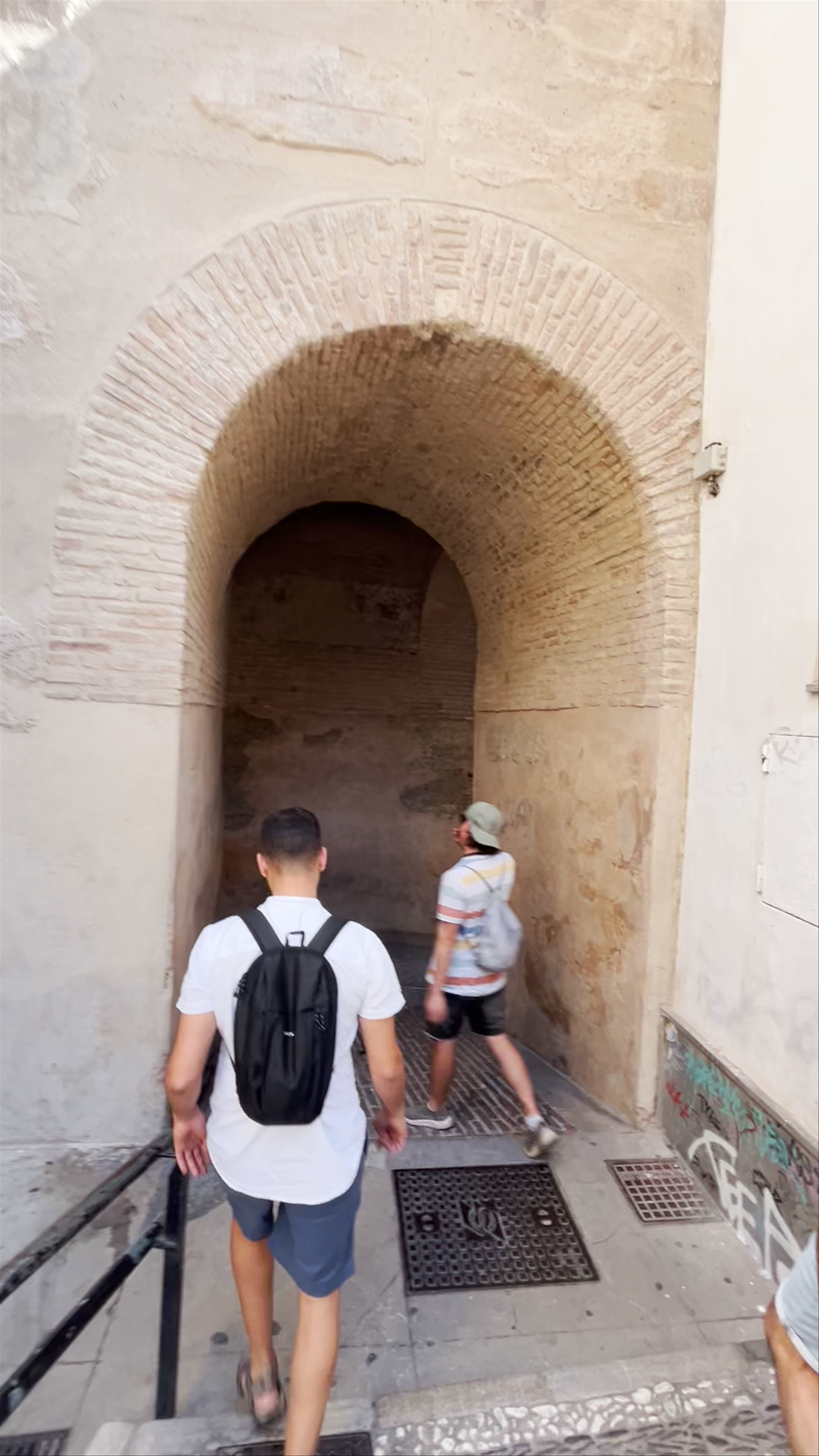 Historic Passageway at Arco de las Pesas, Granada