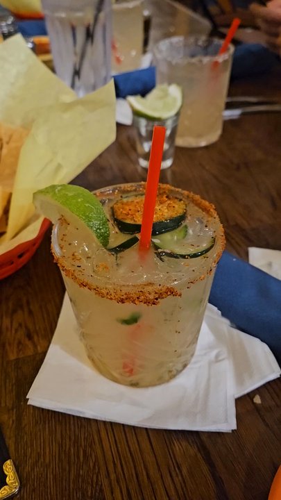 Riviera Mexican Grill - Spicy Cucumber Margarita - Mexican Near Me - Redondo Beach, California