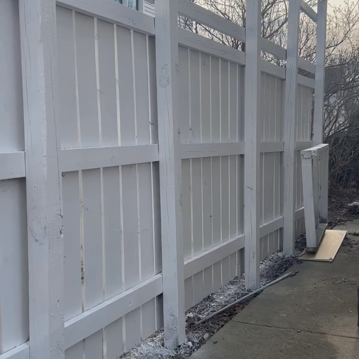 J&K Builders - Getting your fence painted for 10% off labor only - Drywall Installation & Repair Near Me