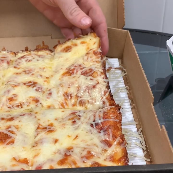 Jet's Pizza - That cheese pull - Pizza Near Me - Chandler, Arizona