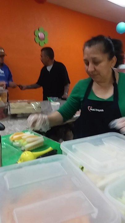 Neveria Alaska - Preparing fruits for another customer - Ice Cream & Frozen Yogurt Near Me - Gilroy, California