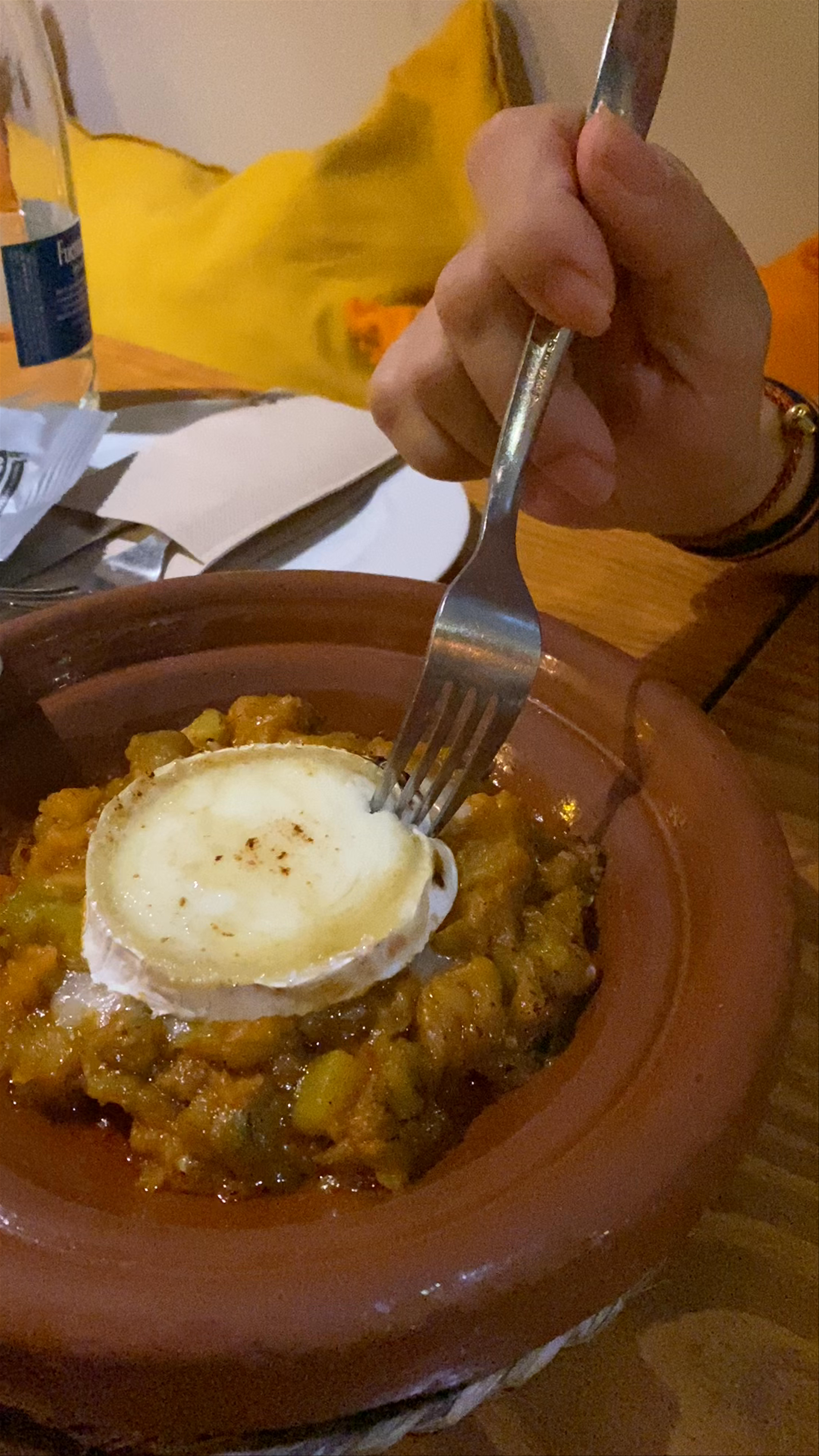 Savoring Traditional Flavors in Jerez de la Frontera: Warm Goat Cheese Delight
