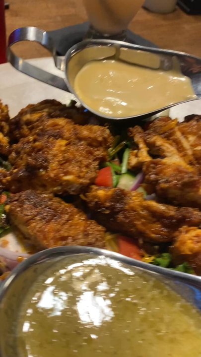 The Birdhouse - If you want an incredible fried chicken salad,  order a Nashville Hot salad! and it is the best thing I've ever eaten! Homemade dressings - Wine Bars Near Me - New Braunfels, Texas