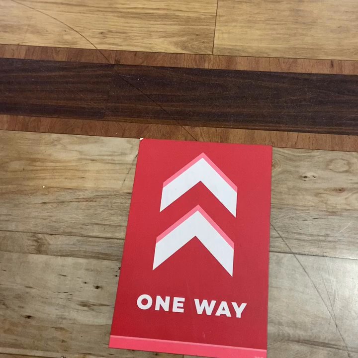 HomeGoods - 09.06.2020 Practice social distance by following the arrows on the floor!! - Home Decor Near Me - Valencia, California