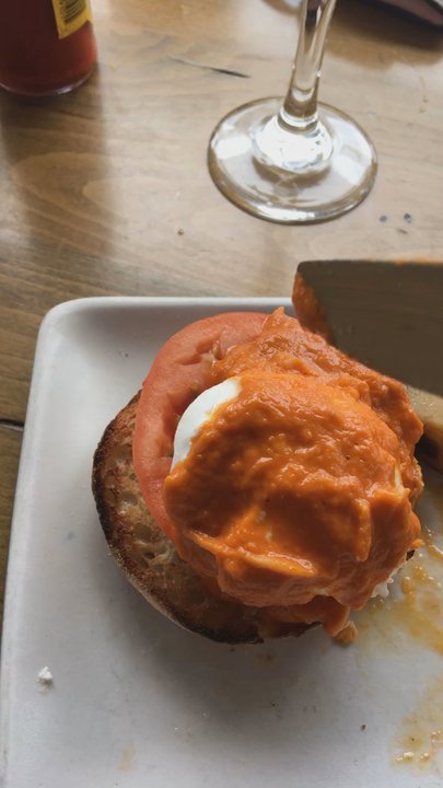 Brockton Villa Restaurant - Crab ipanema benedict - Seafood Near Me - La Jolla, California