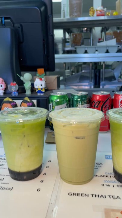 Kumo - We loved the green Thai tea! - Sandwiches Near Me - San Diego, California