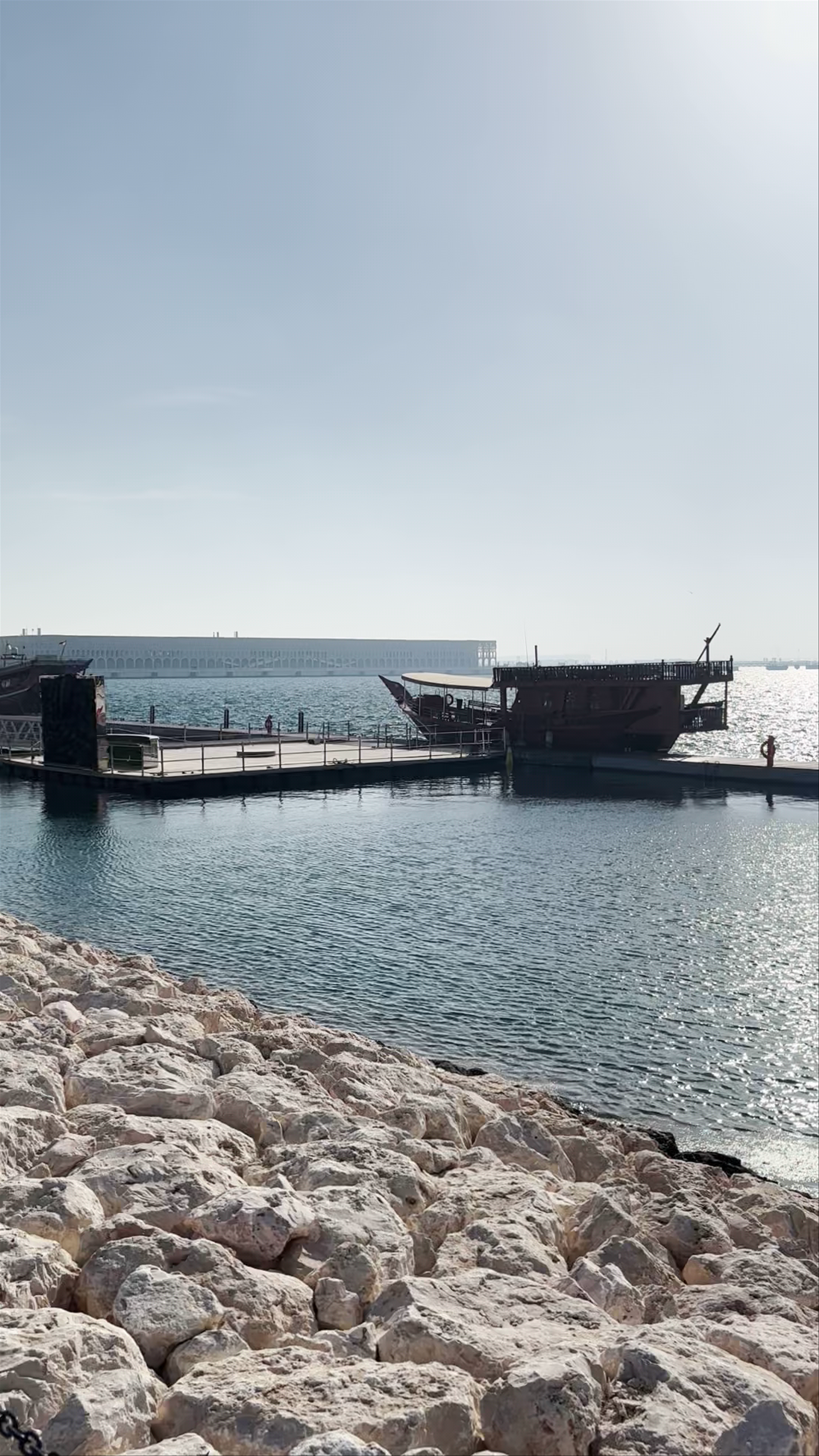 Old Doha Port (New) Sidewalk