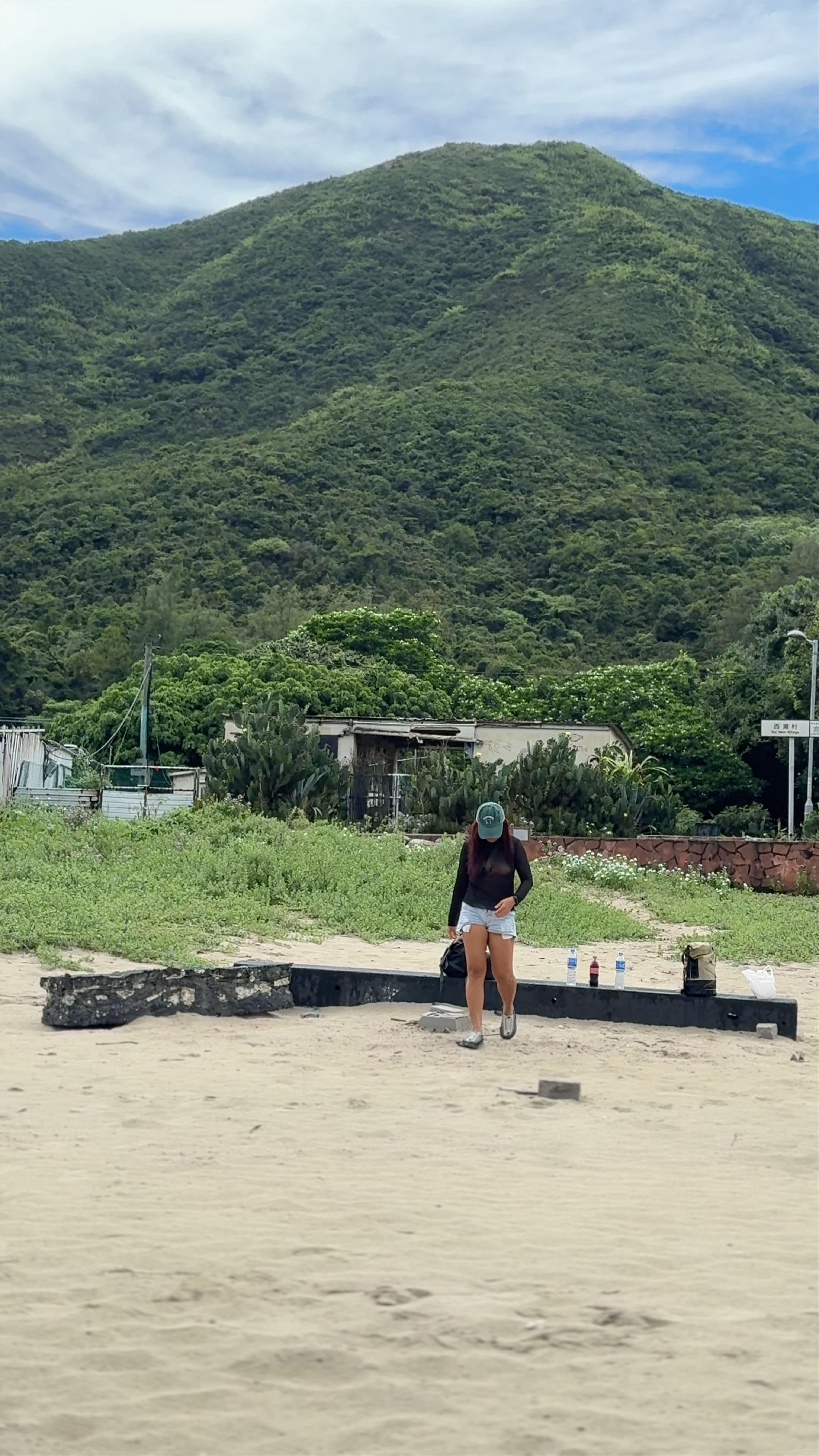 Serene Escape at Sai Wan Beach, Sai Kung, Hong Kong