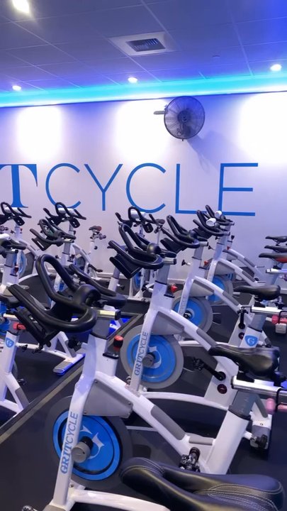 GritCycle - Bikes in the Blue Room - Cycling Classes Near Me - Long Beach, California