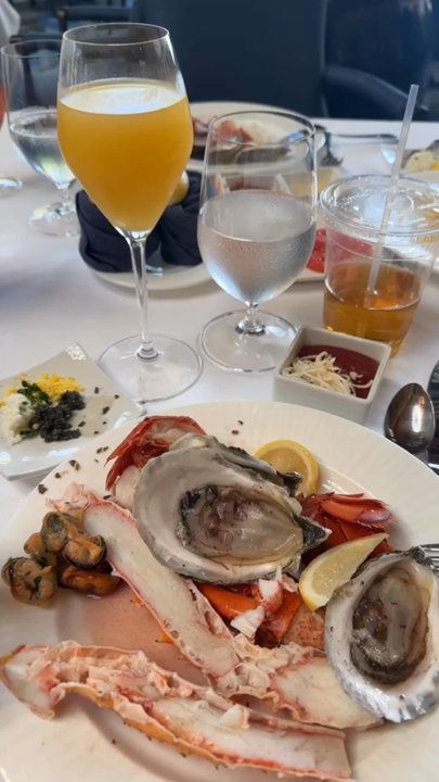 The Circle at The Breakers - Seafood plate - Breakfast & Brunch Near Me - Palm Beach, Florida