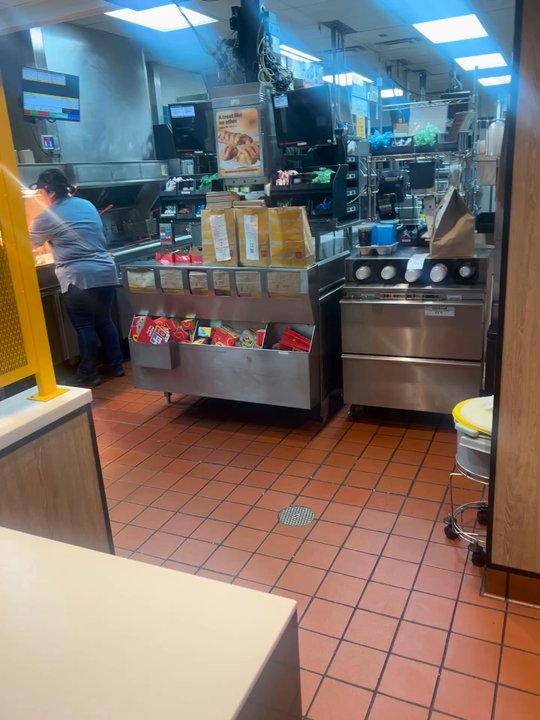 McDonald's - And this is the employee who refused knowledge that a customer was waiting to be served - Fast Food Near Me - Maywood, California