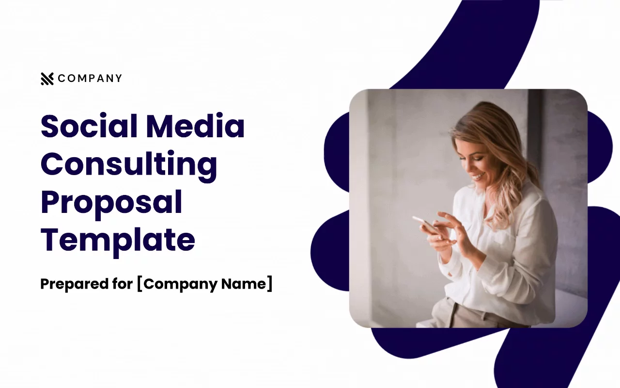 Preview of Social Media Consulting Proposal Template