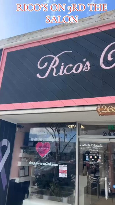 Rico's On 3rd - I brought my son to donate his hair Awesome place - Hair Salons Near Me - Chula Vista, California