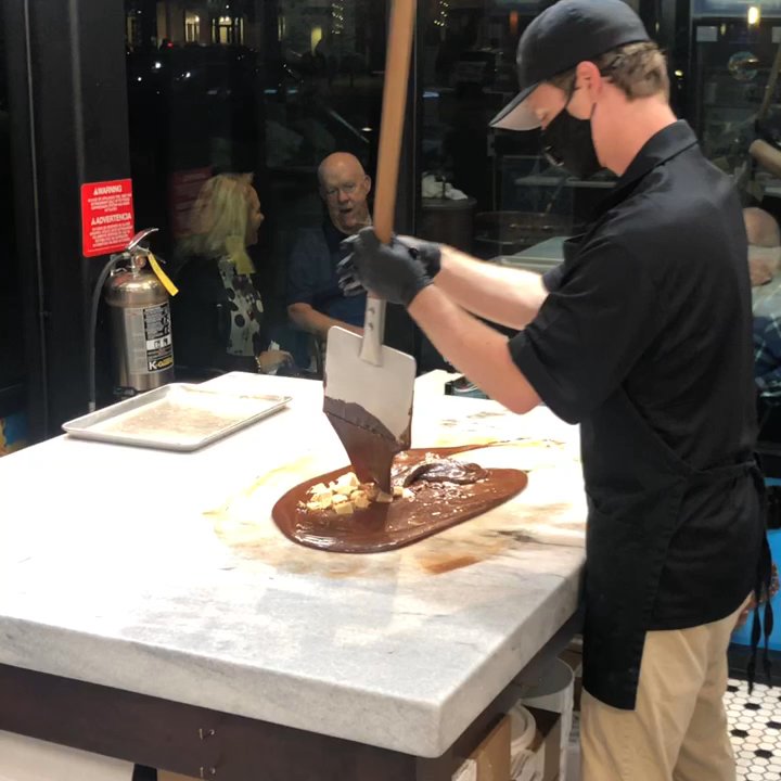 Kilwins Ice Cream - Chocolate - Fudge - Chocolate Peanut Butter Fudge! - Desserts Near Me - Naples, Florida