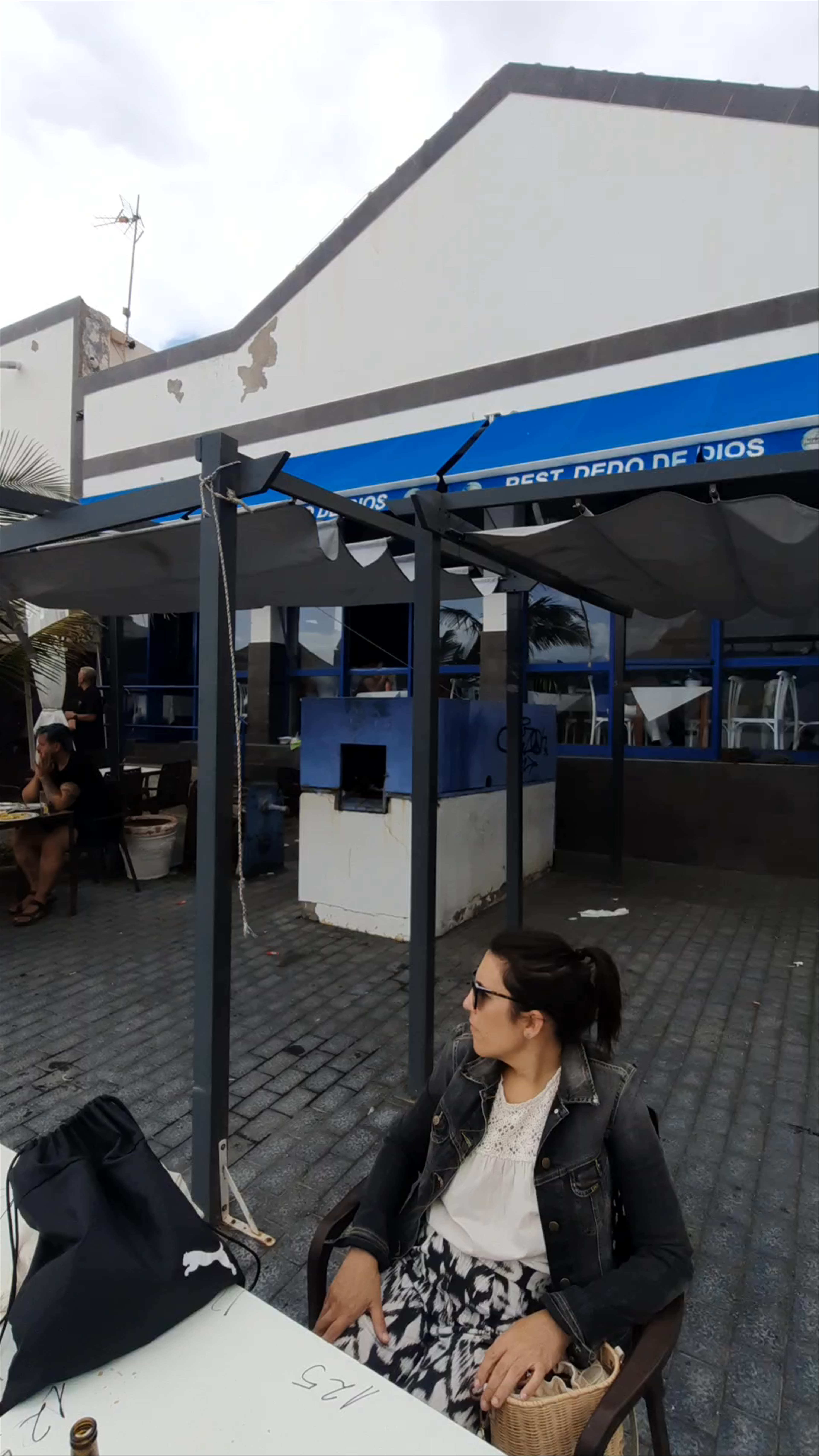 Seaside Dining at Restaurante Dedo De Dios in Puerto de las Nieves, Spain