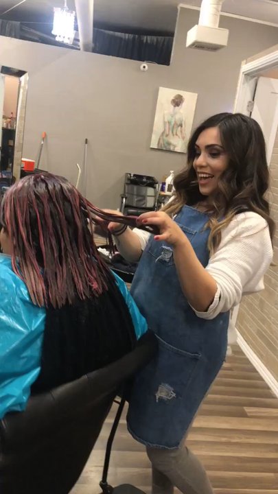 Posh Salon - Thinking pink - Hair Salons Near Me - Turlock, California