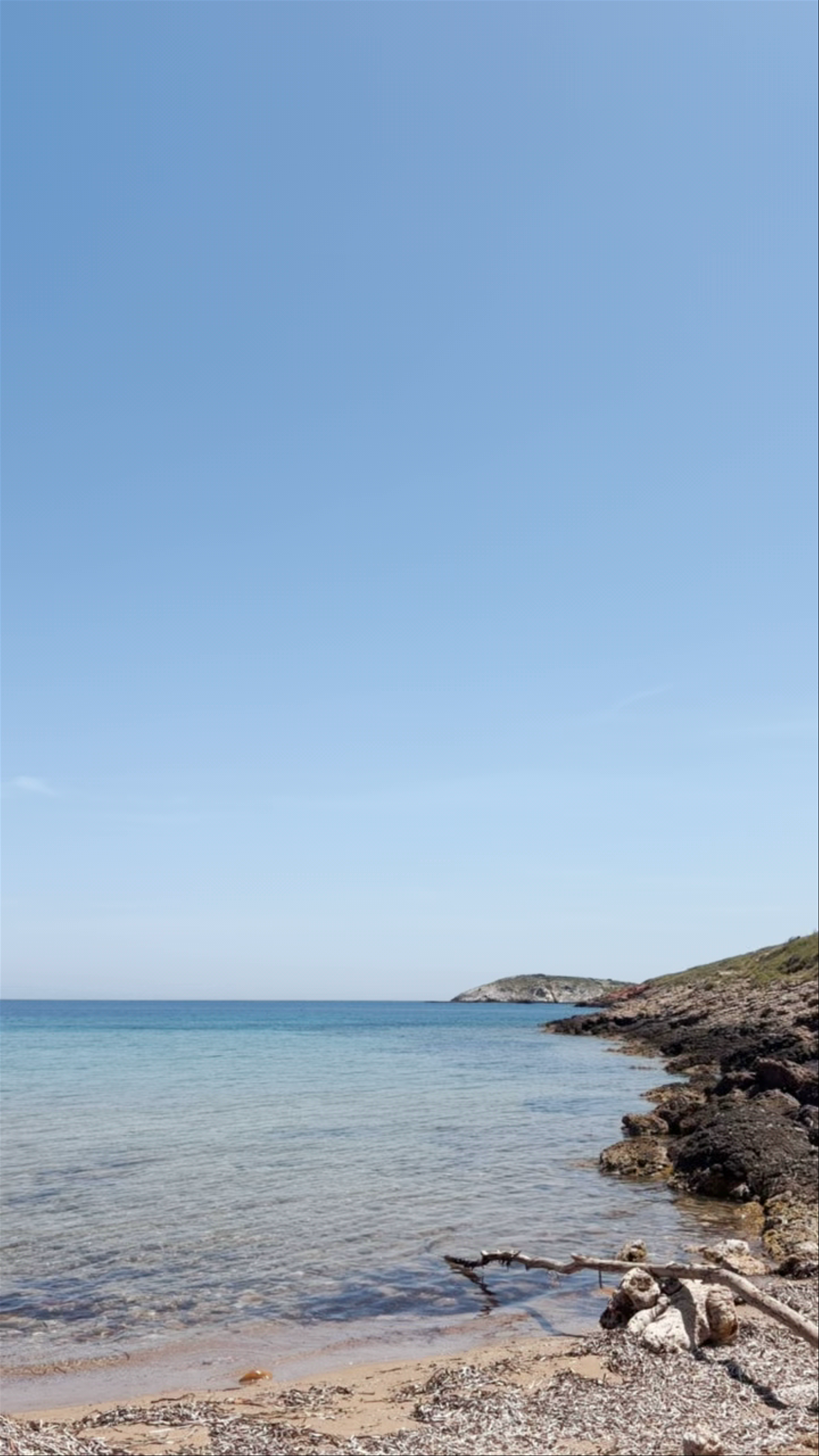 Tranquil Beach Escape at Paralia Agia Kioura, Leros, Greece