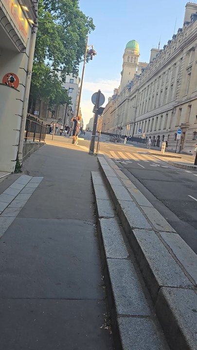 Hotel Diana - Street few in front of hotel - Hotels Near Me - Paris, 75