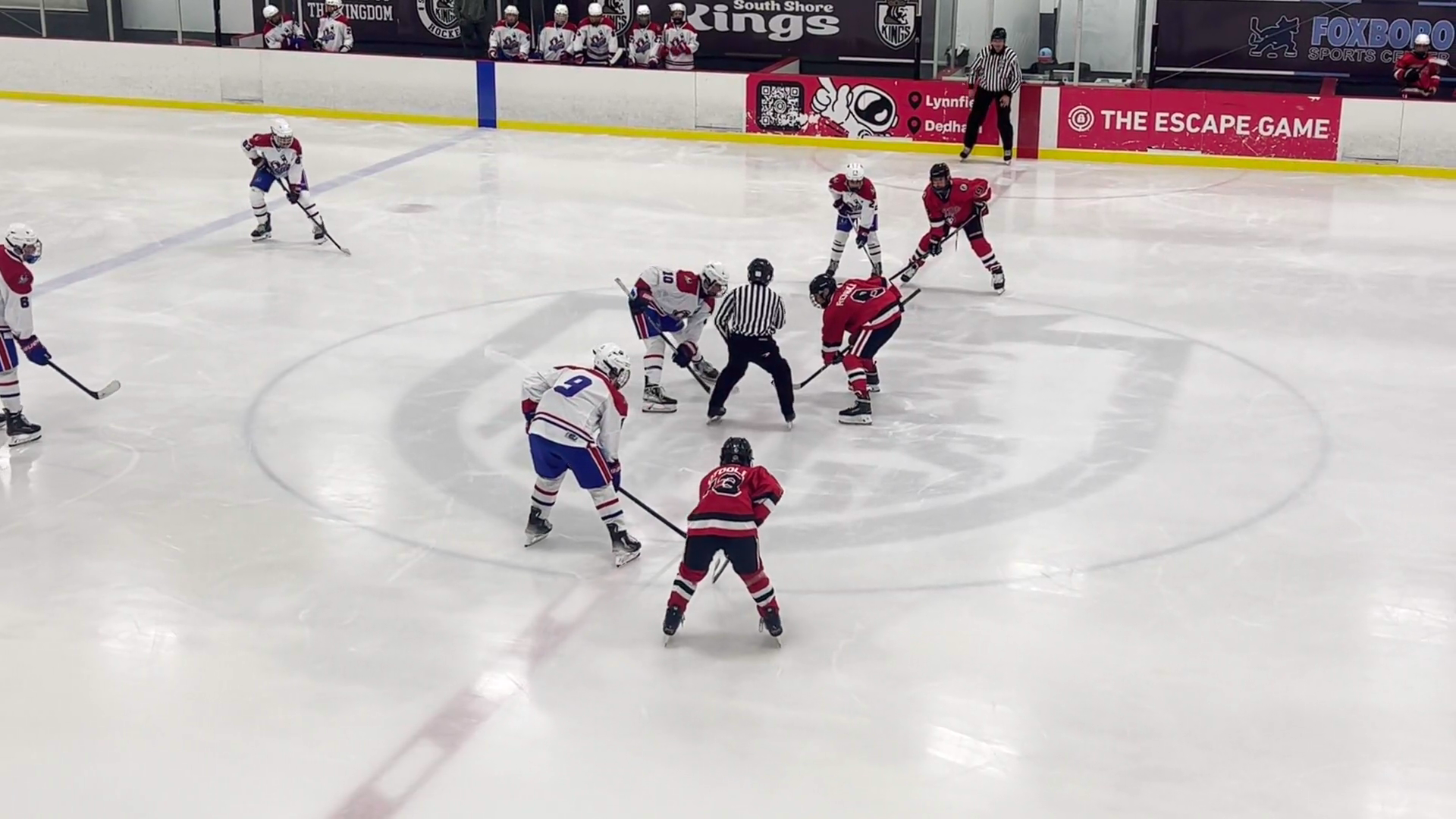 Maximilian Hsu's Wraparound Goal as the Gulls Strike First on the Opening Face Off. Gulls 14U AAA, 26-27