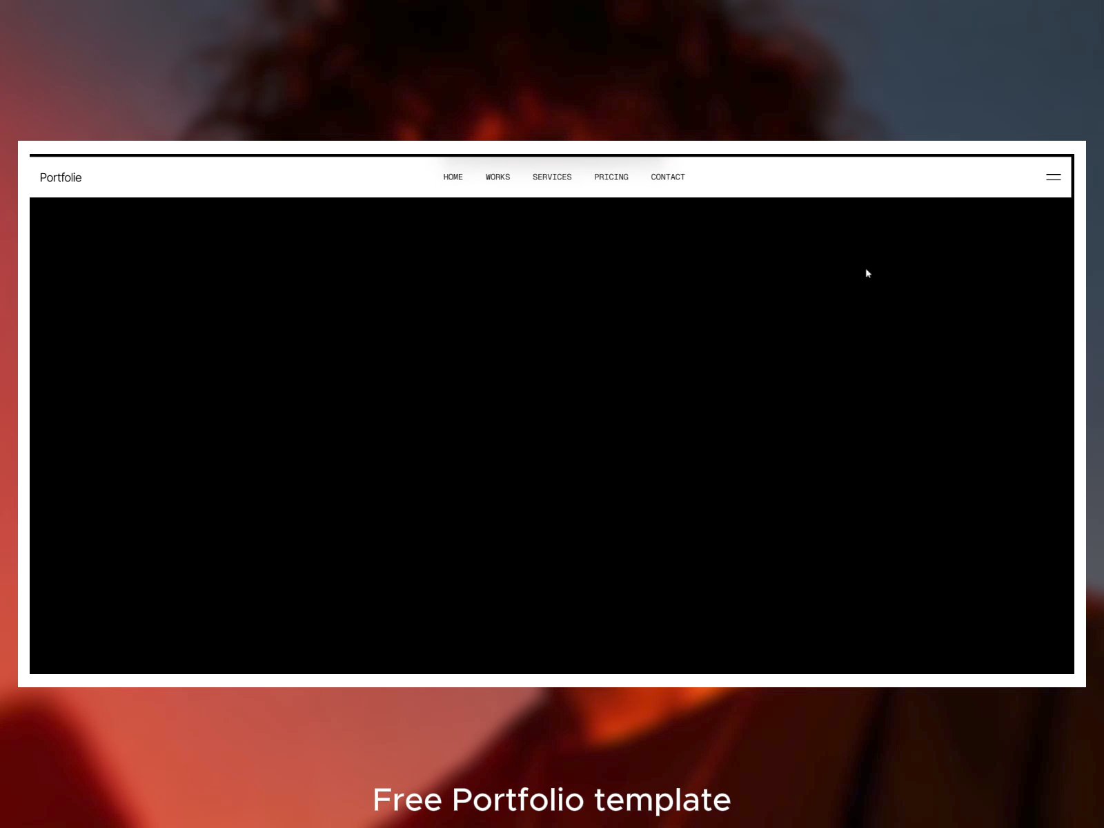Portfolie by Umar Mirza - Uncategorized design asset by framer
