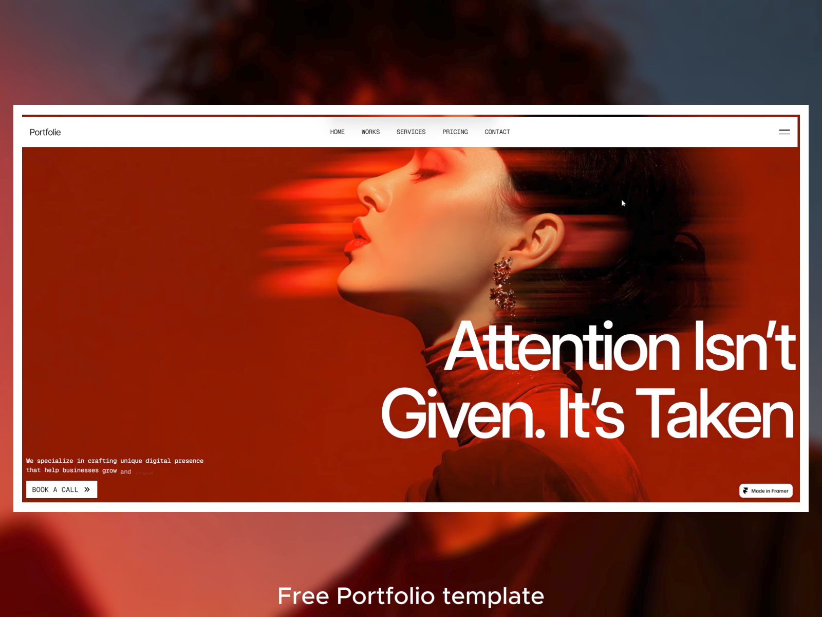 Portfolie — Agency Portfolio Template
