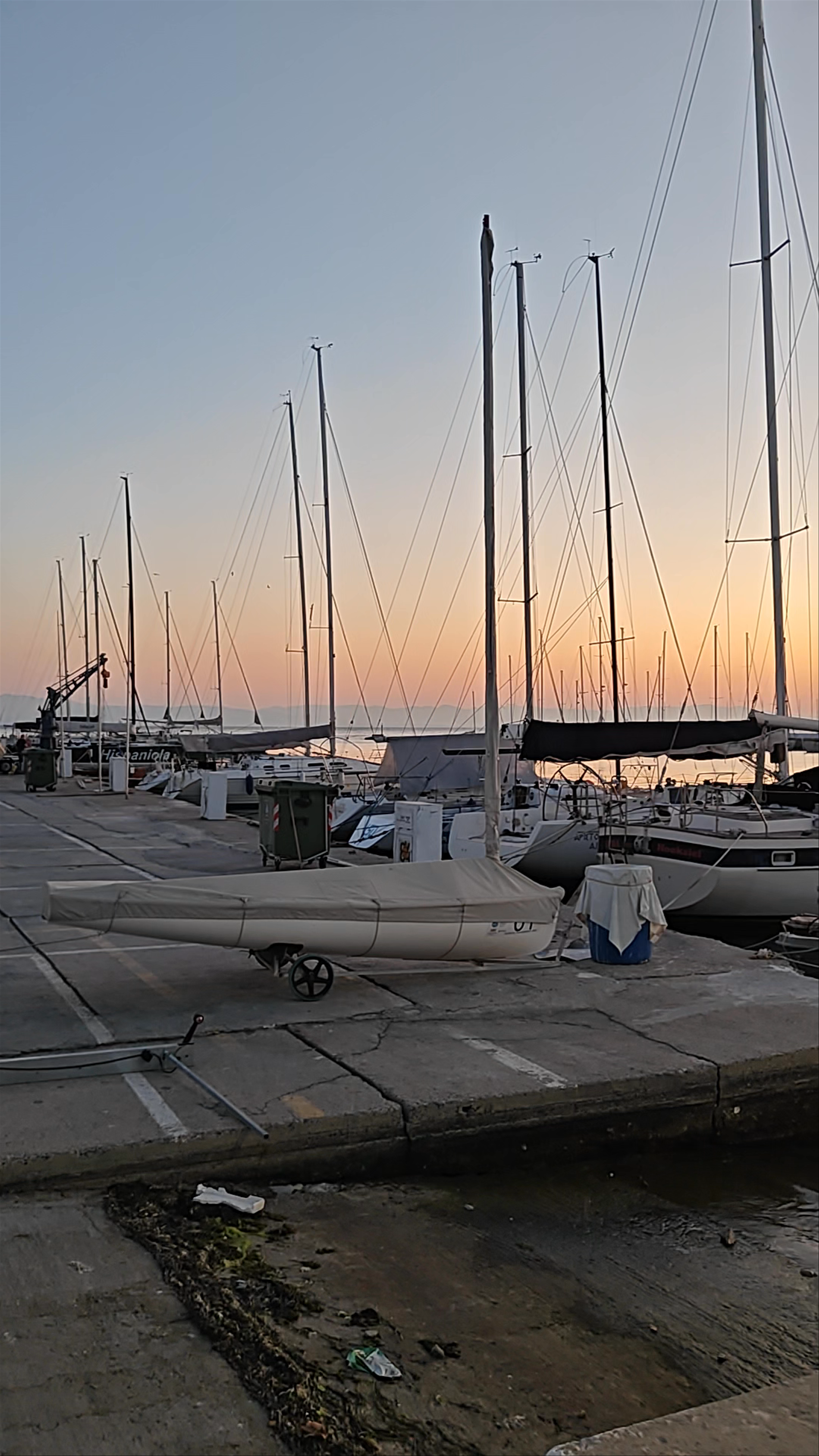 Serene Sunset at Nautical Club of Thessaloniki, Kalamaria