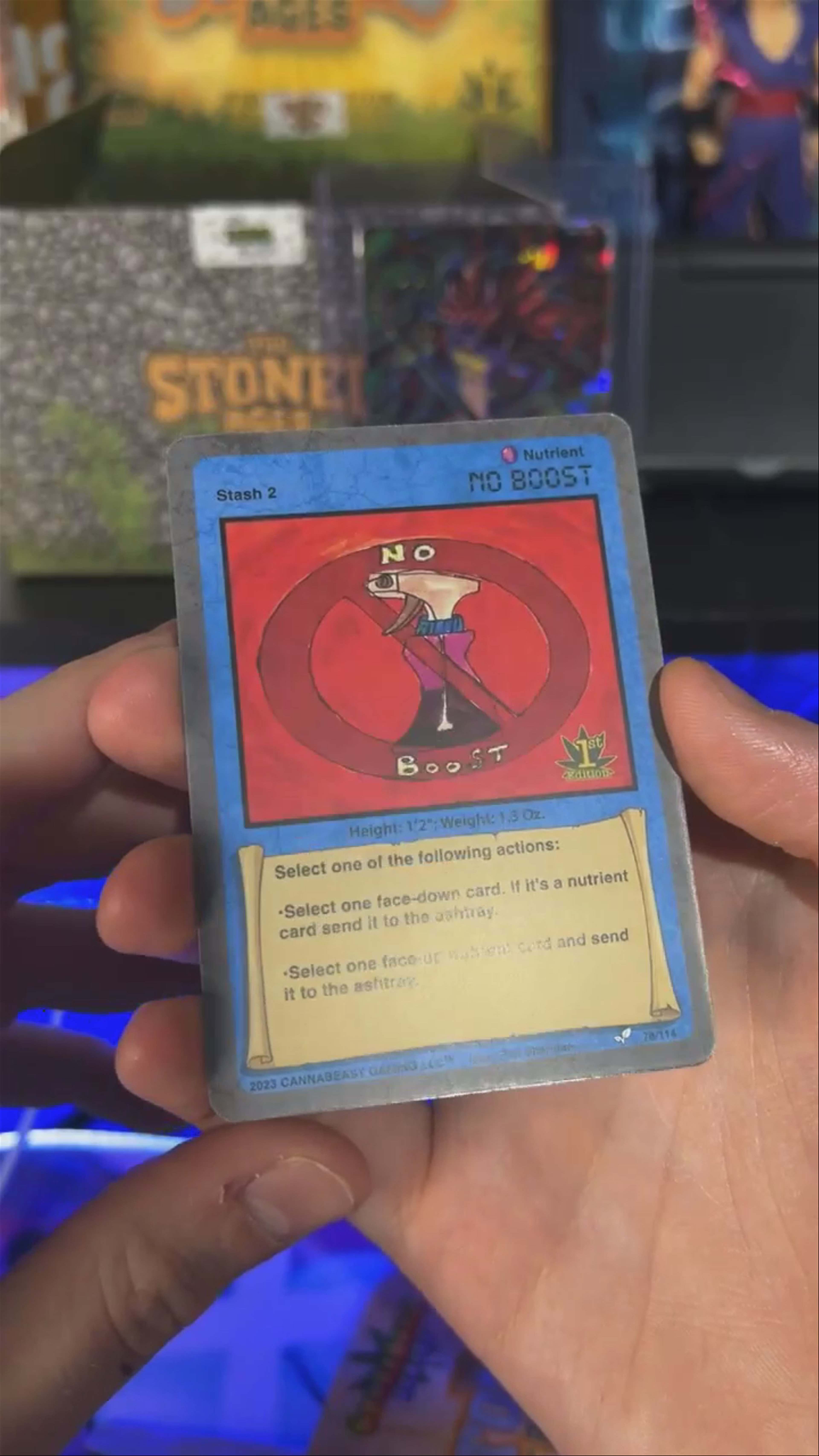 Grim Reefer Holo Pulled From Cannabeast Pack