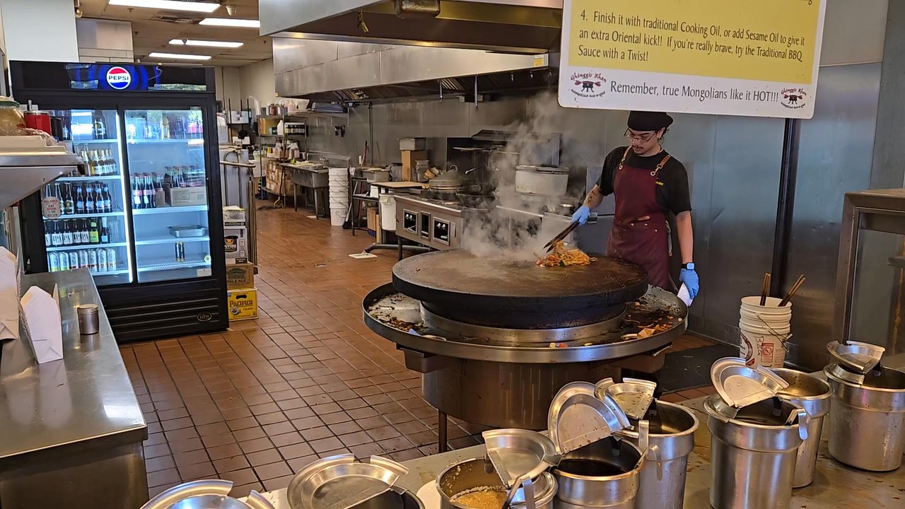 GK Mongolian BBQ - Nice grill person who can reccommend sauces. Also, the restaurant has a current perfect health score of 100. - Mongolian Near Me - Turlock, California