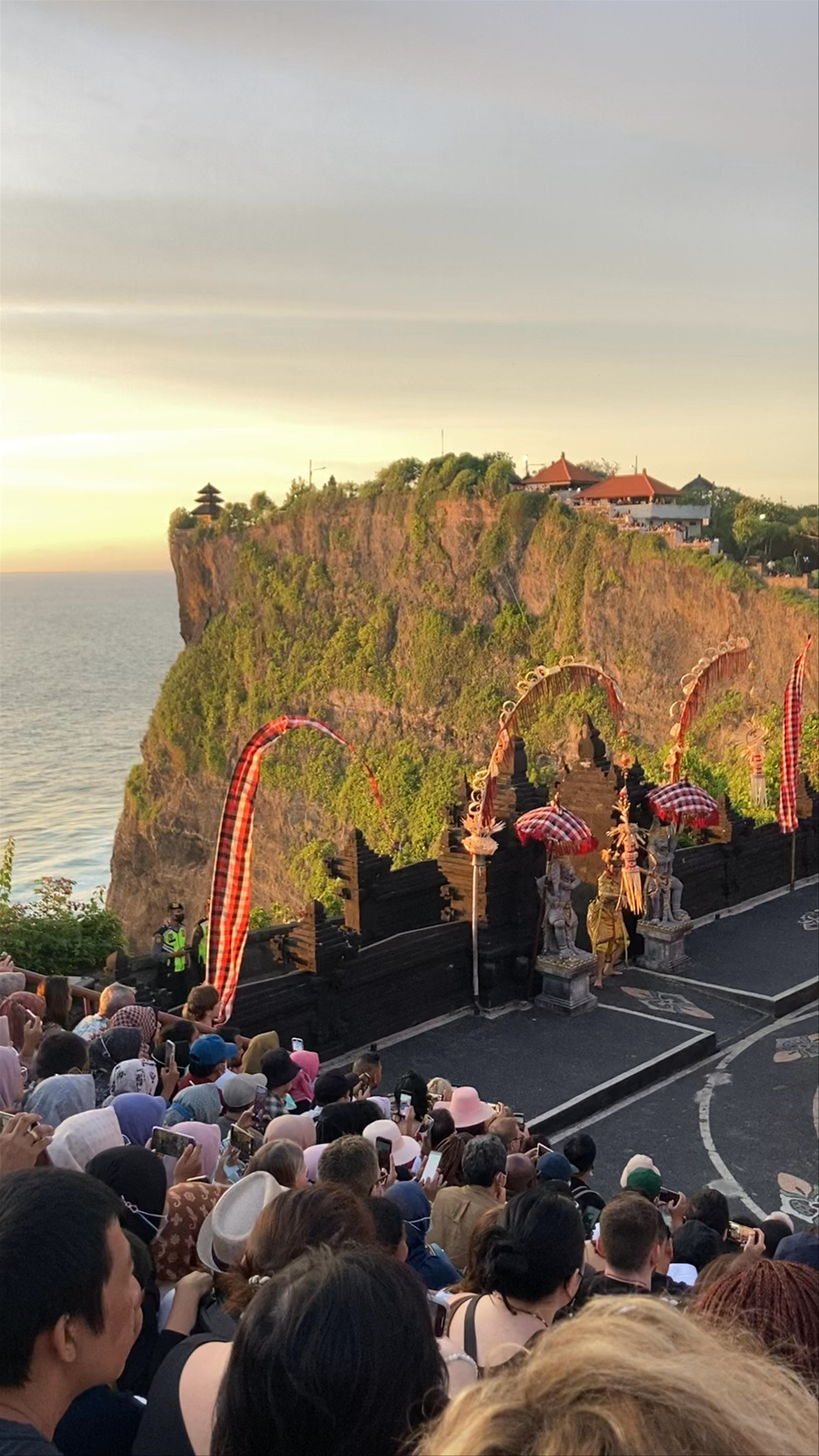 Sunset Kecak Dance at Uluwatu Temple, Bali