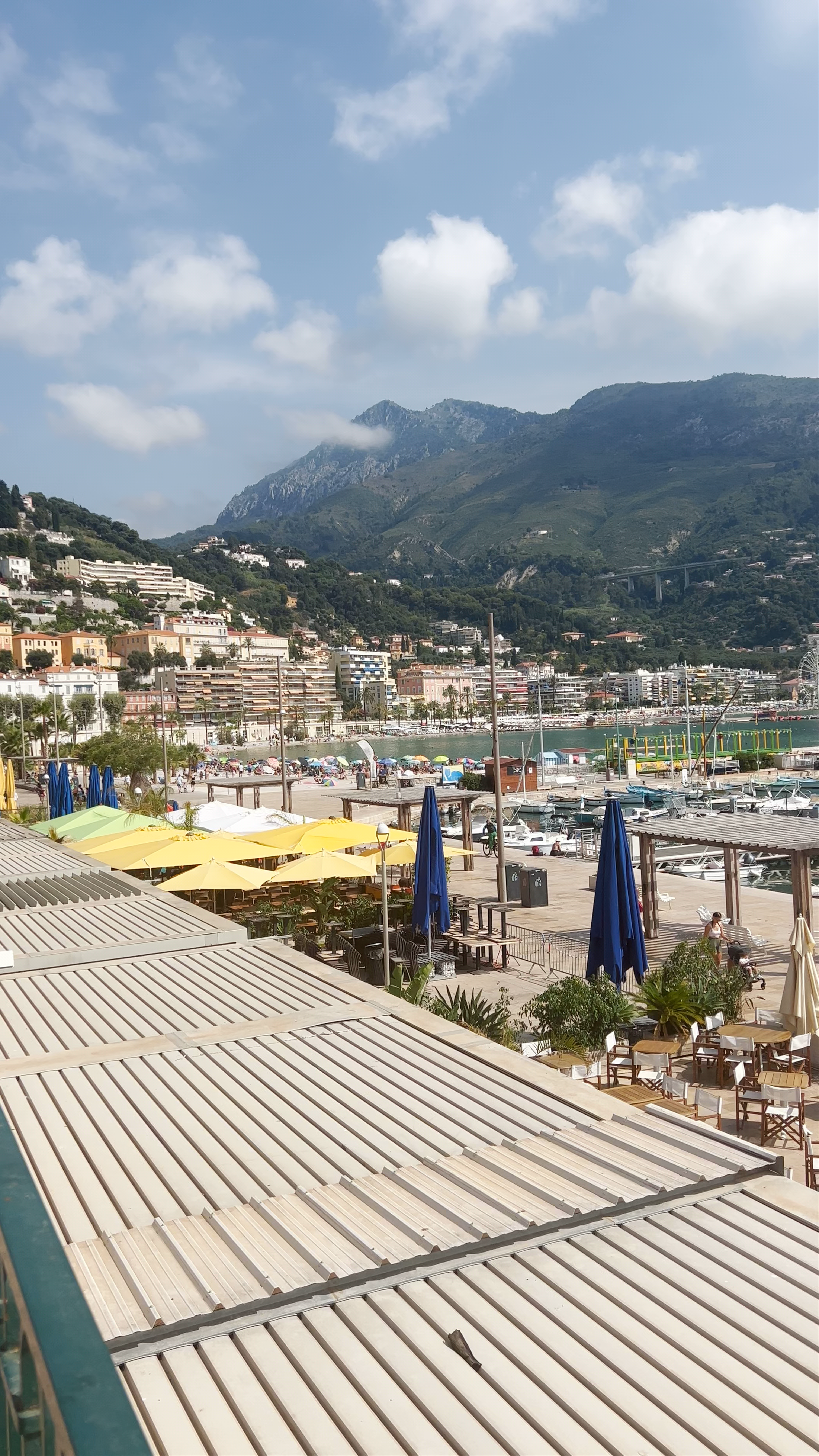 Sunlit Serenity at Vieux Port de Menton, France