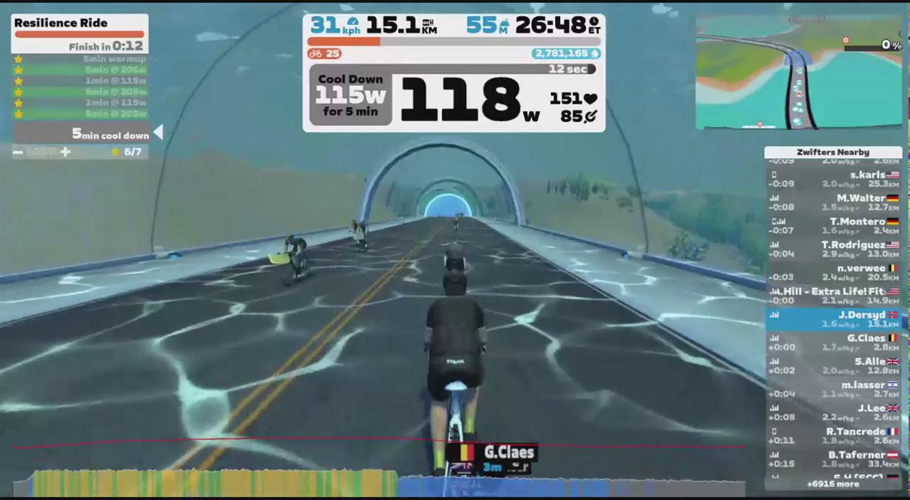 Zwift - Resilience Ride in Watopia
