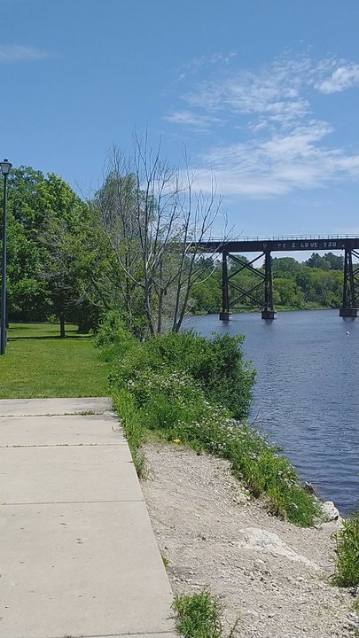 Manitou Park - Cool bridge - Parks Near Me - Manitowoc, Wisconsin