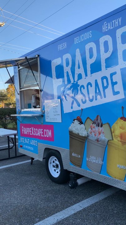 Frappe Xscape - So good he had to get 3! - Food Trucks Near Me - Ruskin, Florida
