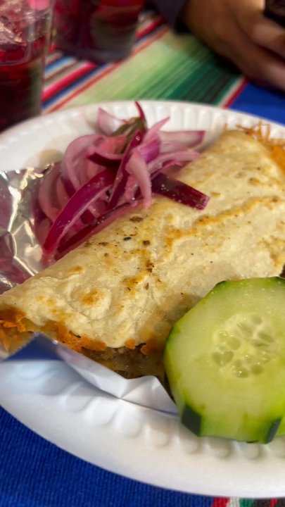 Mi Propio Taco - Quesadilla with home made corn tortillas - Food Trucks Near Me - Riverside, California