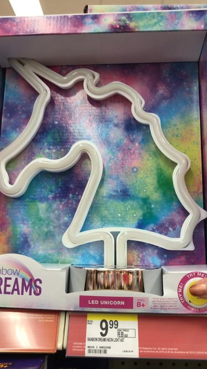 Walgreens - The 12 year in me so wants this! $9.99 LED Unicorn - Drugstores Near Me - Chandler, Arizona