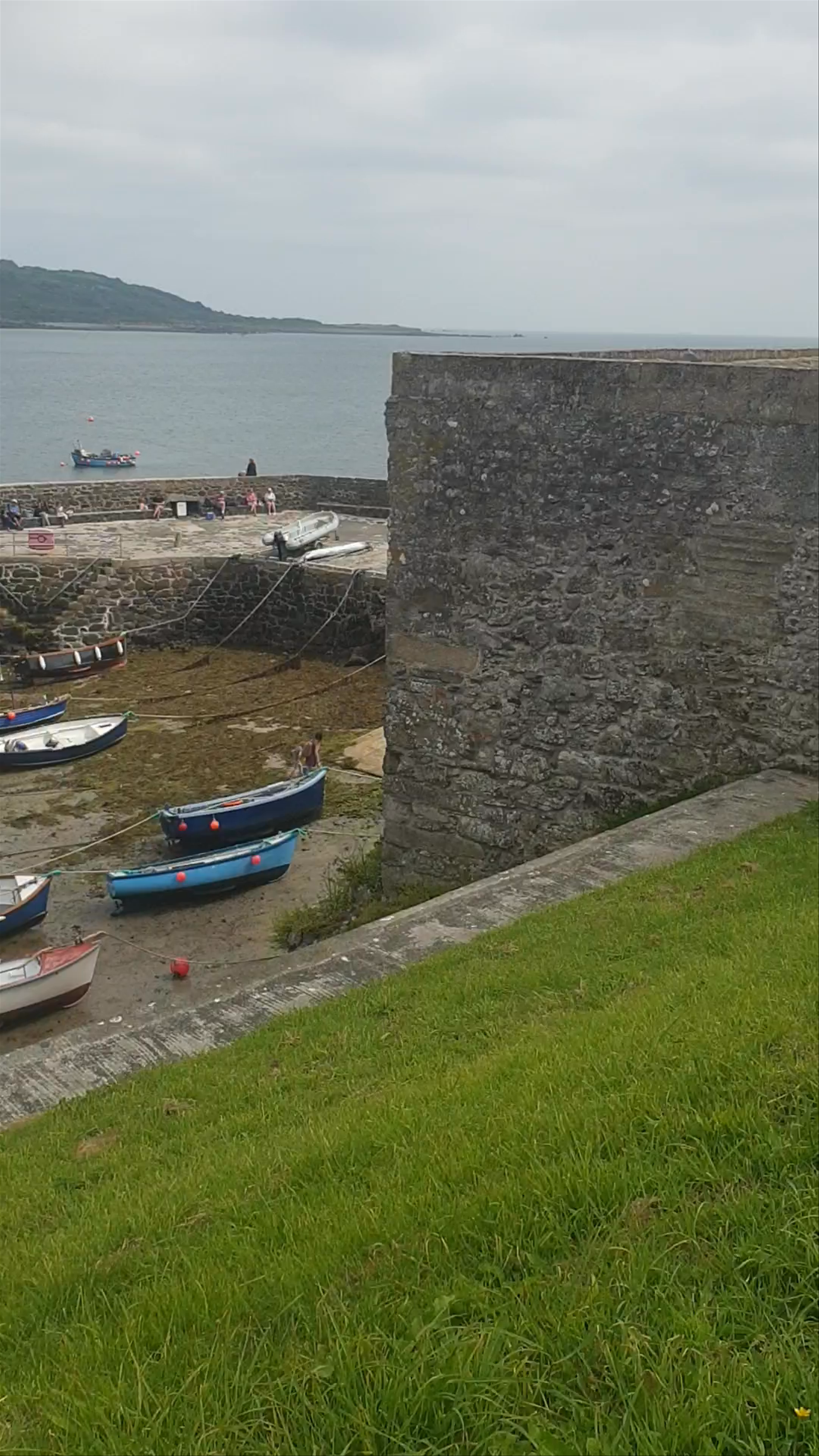 Coverack harbour