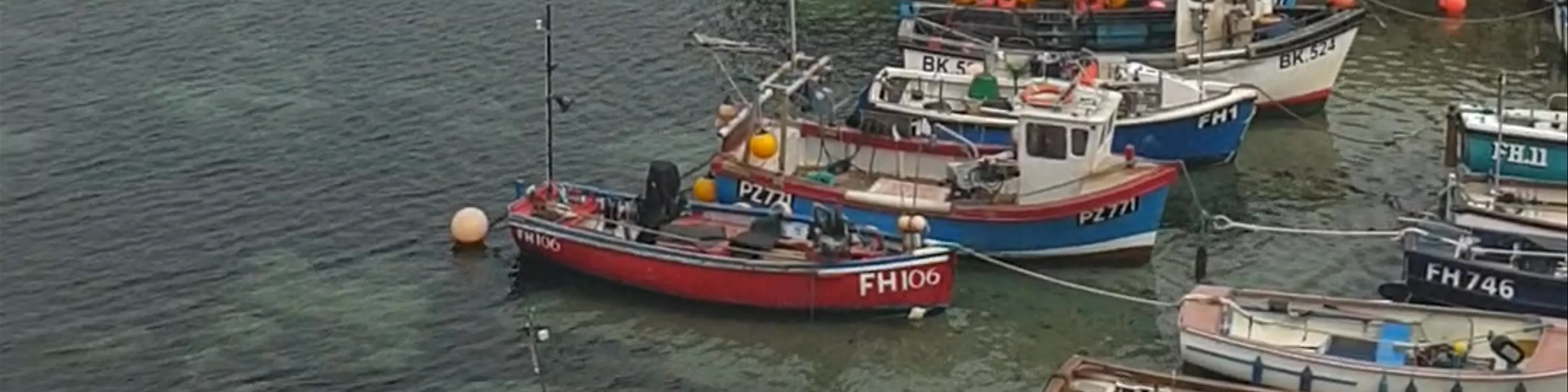 Coverack harbour