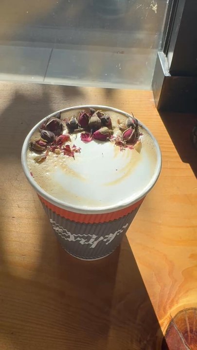 Dripp - Rose Latte - a must!!! - Coffee & Tea Near Me - Fullerton, California