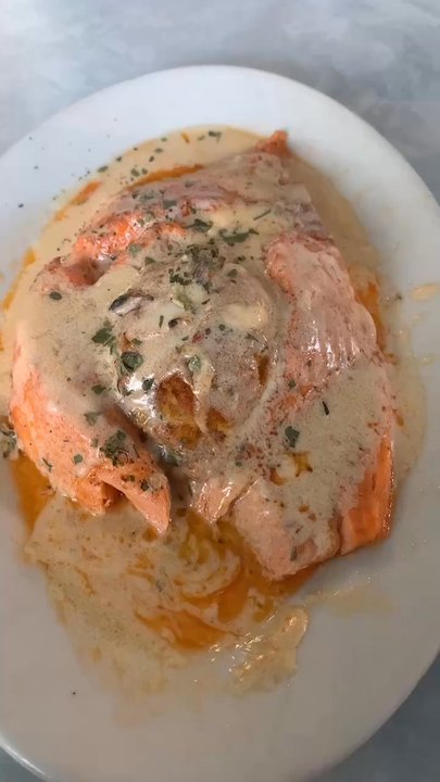 Bay Breeze - Stuffed salmon - Seafood Near Me - Mableton, Georgia