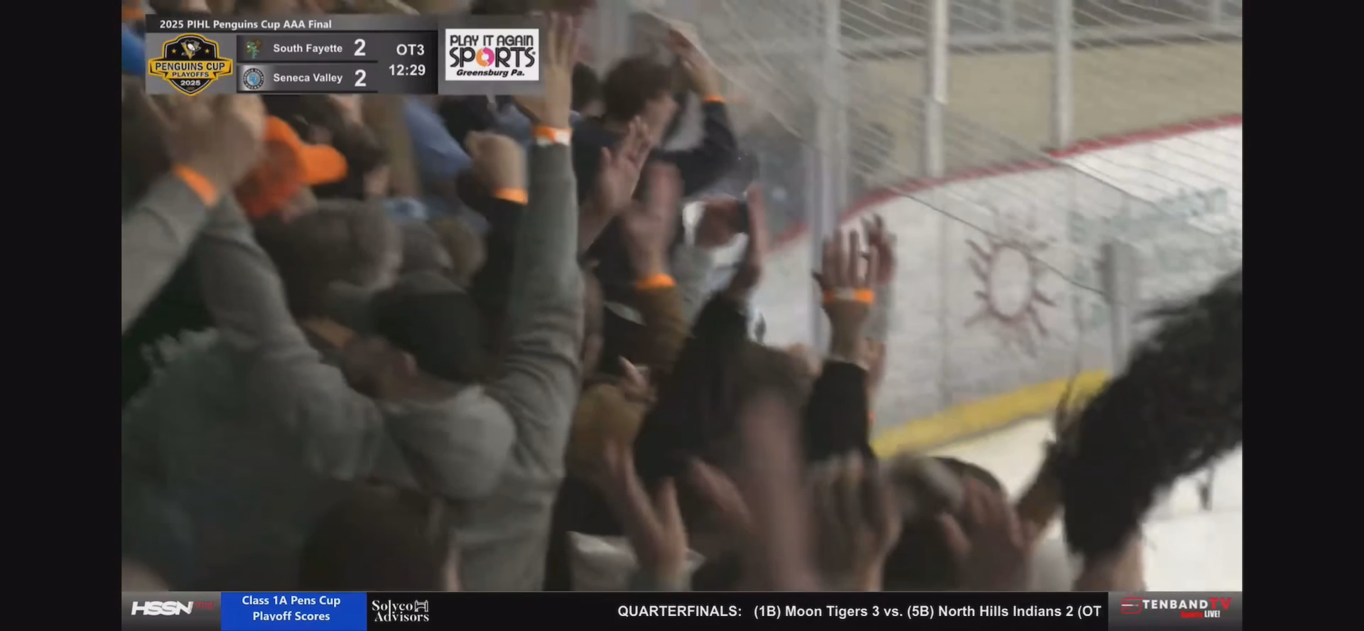 Marshall Hewitt's Game-Winning Goal in Triple OT - 2025 Penguins Cup Championship