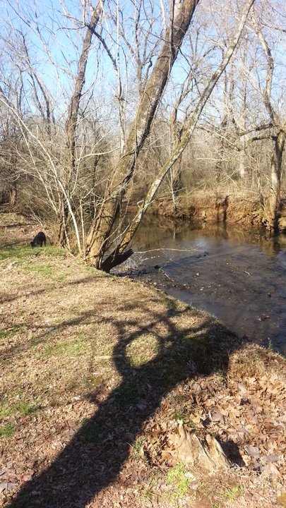 Creekwood Park - Indian Creek with the ruppy pups. - Dog Parks Near Me - Madison, Alabama